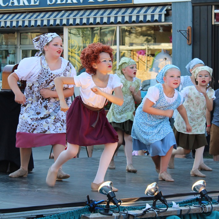 There was some musical theatre, too, courtesy of this Muskoka Dance Academy number, You're Never Fully Dressed Without a Smile from Annie the Musical