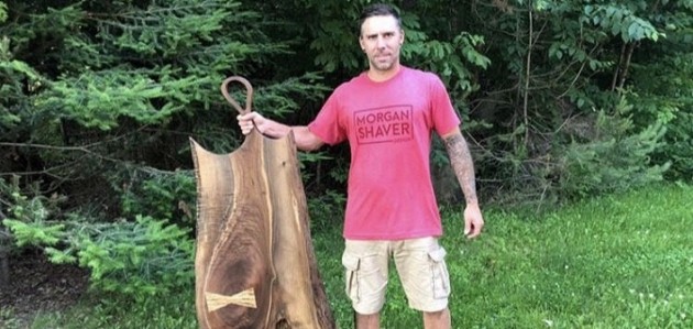 Morgan Shaver’s unique designs show off his passion for woodworking