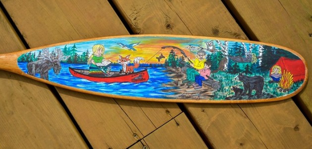 Second AO paddle art auction aims to raise at least $10,000 for arts organizations