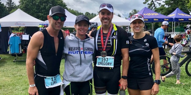 Local triathletes hit the leaderboard in Bracebridge and Barrie