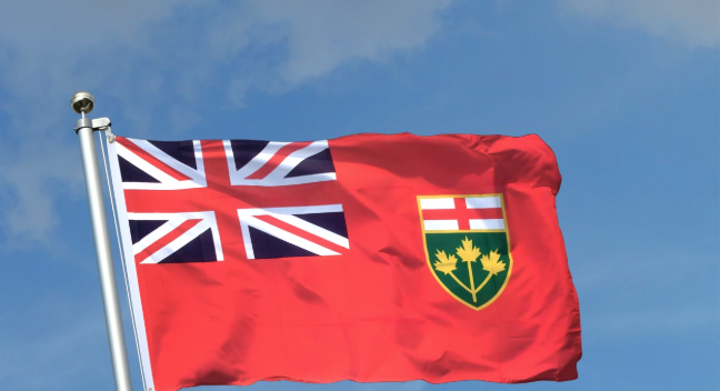 Ontario flag