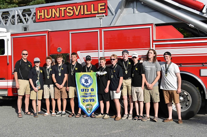 Huntsville Hawks U17 D Field champions