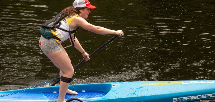 CJ Seaman at the 2019 SUP Finale (Photo: Szumski Media)