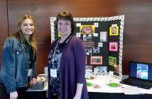 HHS ally Mallory Jeans and Gwen Jones from CLH at last year's summit (supplied)