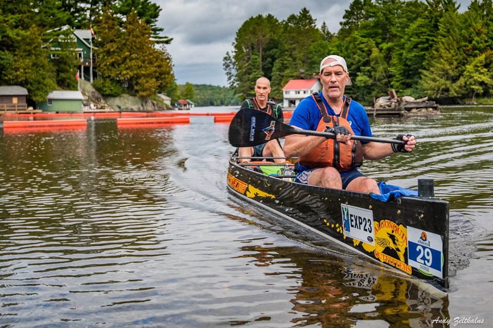 Team 29, Algonquin Outfitters Cache Flash (Tim and Pat Turner) placed first overall in the Coureur des Bois (Photo: Andy Zeltkalns for Muskoka River X / Facebook)