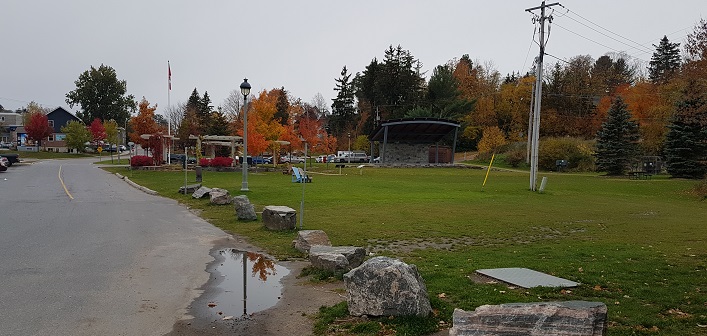 Huntsville Council is considering turning a strip of River Mill Park along Dara Howell Way into parking