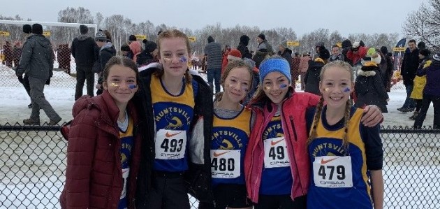 HHS novice girls cross-country team has school’s best showing ever at provincial championships