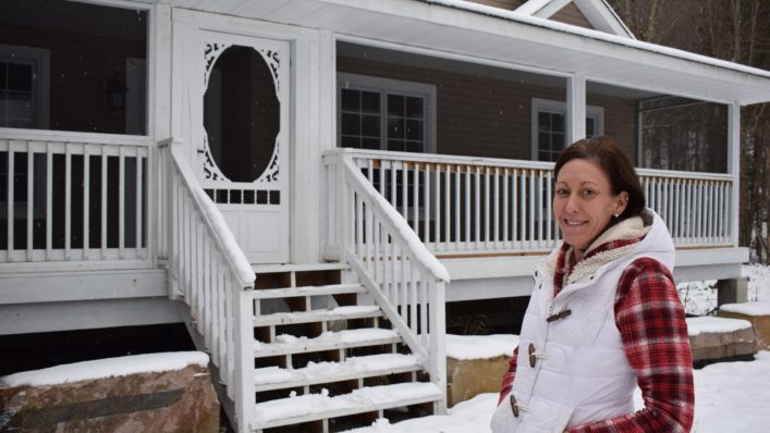 Bridget Austin and her family are finally getting some relief from their homeowners nightmare (Mandi Hargrave)