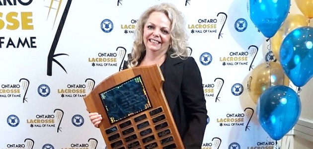 Shelly Nobile recognized by OLA for her promotion of lacrosse