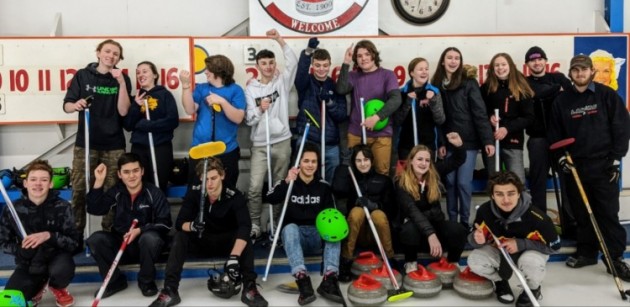Annual high school bonspiel offers skill development in a fun environment