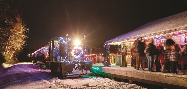 The most magical ride in town: the train to Santa
