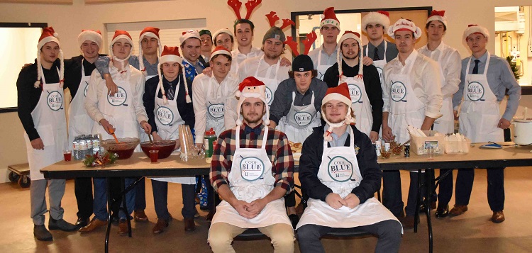 The Huntsville Junior C Otters raised almost $700 for the hospital foundation (Cheyenne Wood)