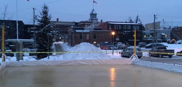 River Mill Park skating rink is almost ready… stay tuned!