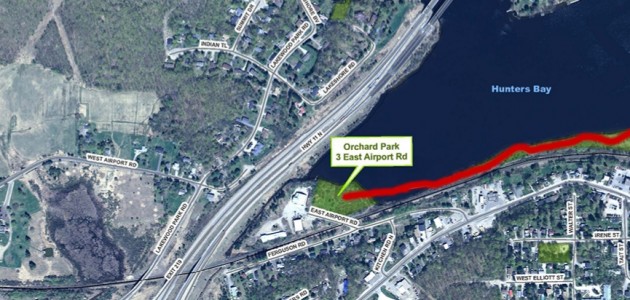 Temporary trail closure: Hunters Bay Trail at Avery Beach and Orchard Park