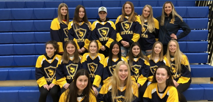 Huntsville Hoyas Varsity Girls Hockey Team (supplied)