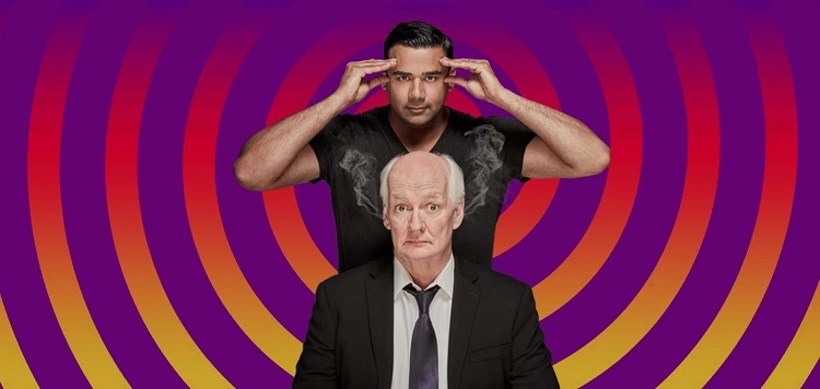 Hyprov with Asad Mecci and Colin Mochrie (supplied)