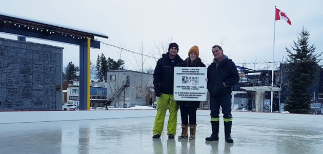 River Mill Park skating rink is open