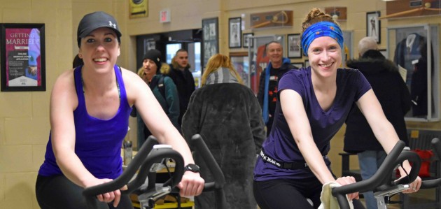 Indoor tri a fun way to beat the winter blahs
