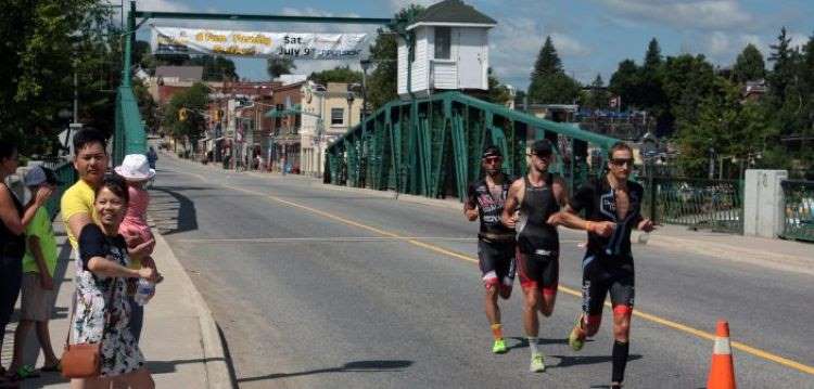 The Ironman 70.3 route of choice this year will close off a section of Brunel Road instead of Main Street, as it has in recent years. (Doppler file photo)
