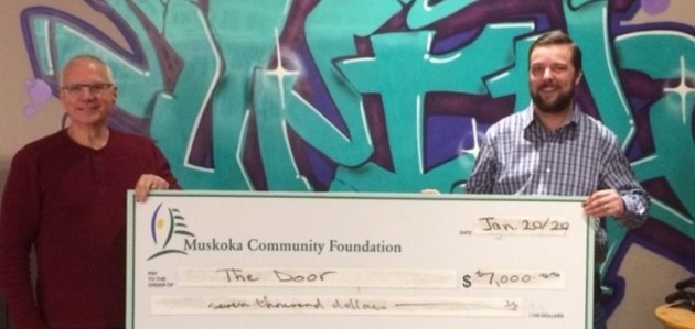 The Door receives $7,000 grant from MCF Muskoka Youth Mental Health and Wellness Fund
