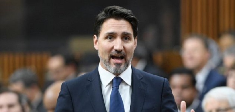 PM Justin Trudeau in Question Period (Adrian Wyld / Canadian Press)