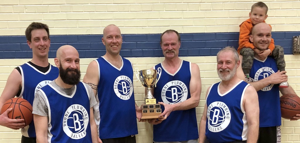Boone Plumbing Ballers are the Muskoka Men’s Basketball League champions for 2020 (supplied)