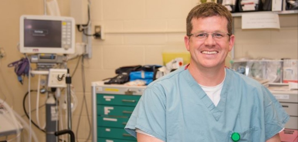 Dr. John Simpson, director & chief of Emergency Medicine at MAHC (huntsvillehospitalfoundation.ca)