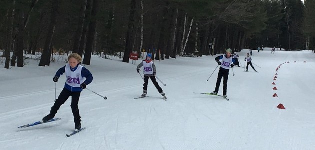 Final elementary ski race of the season draws smaller but enthusiastic group of athletes
