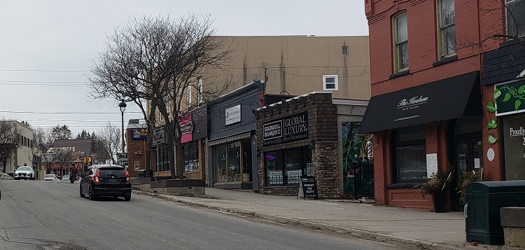 Main Street Huntsville March 18, 2020
