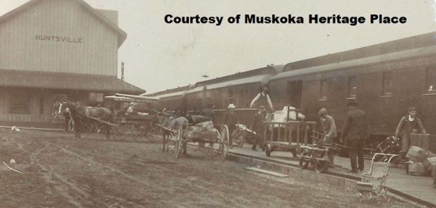 It’s Wayback Wednesday sponsored by Pharmasave: Huntsville Train Station