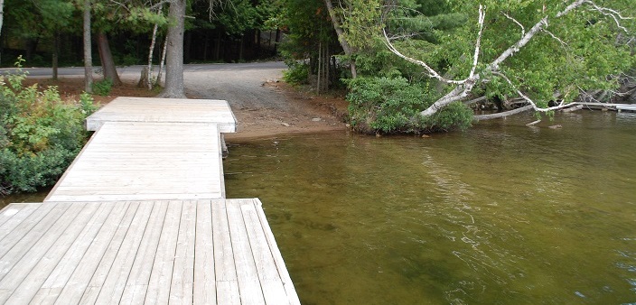 A view of the public boat launch at 4066 South Portage Rd.  (Doppler file photo)