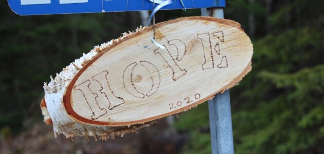 Spreading messages of hope on Britannia Road