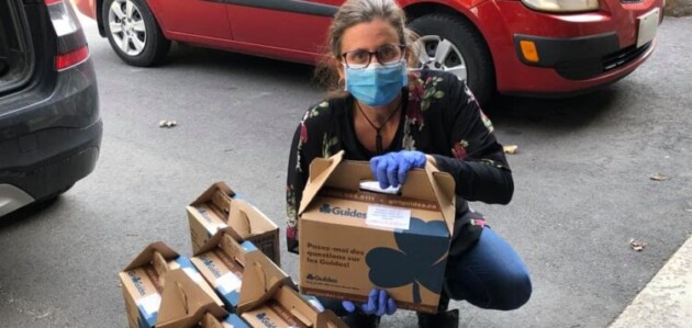 Kindness, one box of Girl Guide cookies at a time