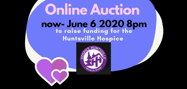 Leaving with Love auction on Facebook raising money for Hospice Huntsville