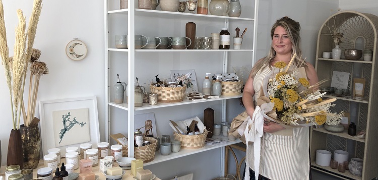 Kailey Jayne at Kettering flower shop