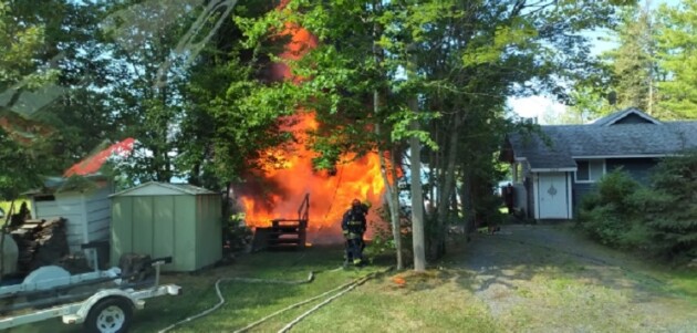 Fire destroys Huntsville cottage