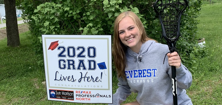 Kaiya Roberson graduated from HHS this year. Next she’s headed to UCWV on a field lacrosse scholarship. (supplied)