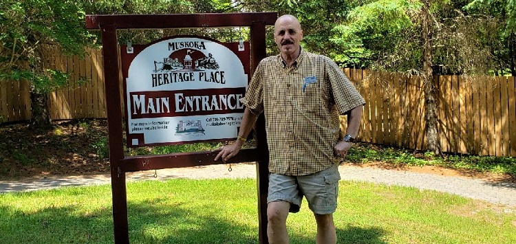Ron Gostlin, manager at Muskoka Heritage Place, looks forward to welcoming guests back
