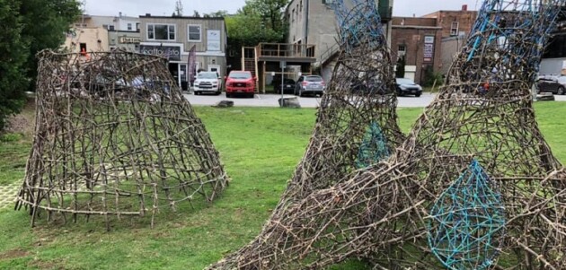 River Mill Park sculptures vandalized