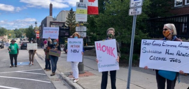 Climate Action Muskoka celebrates one year of weekly climate strikes