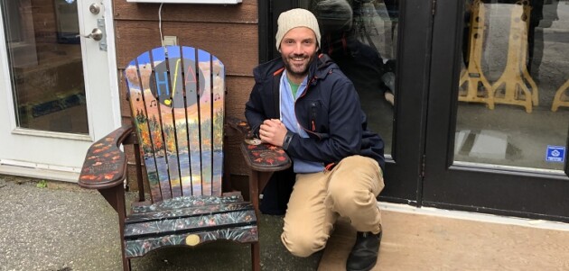 Artful Muskoka chairs to brighten the sidewalks along Main Street