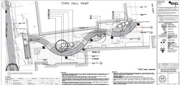 Council moves forward with accessible pedestrian ramp, thanks to Trinity United Church