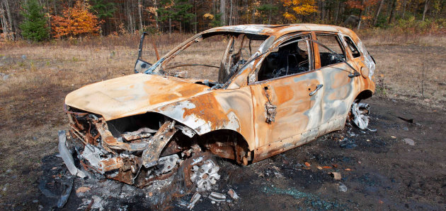 Missing Aurora woman’s burned vehicle found off Williamsport Road