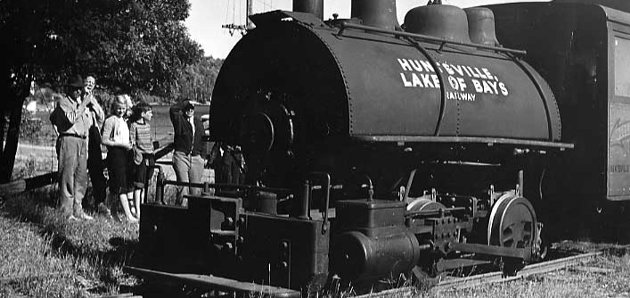 It’s Wayback Wednesday sponsored by Pharmasave: The Huntsville and Lake of Bays Railway