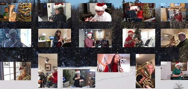 Muskoka Concert Band spreads holiday cheer with virtual performances