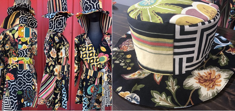 Frockful of Funk wearable art by Karen Thorn