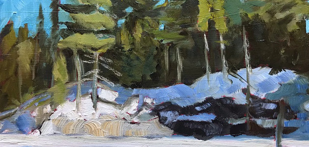 Art Fx #14: “Warm Winter Day” by Terri Howell