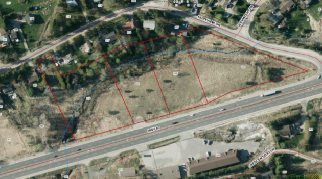 Site plan for multi-residential and commercial buildings approved for another Hwy. 60 property