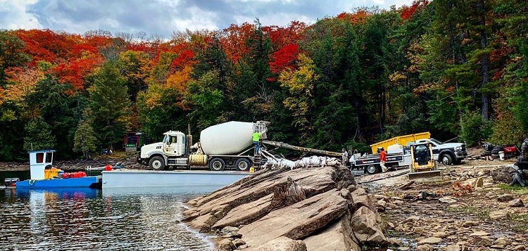 Construction projects are up but labour is scarce. (Photo by Samantha Cowden)