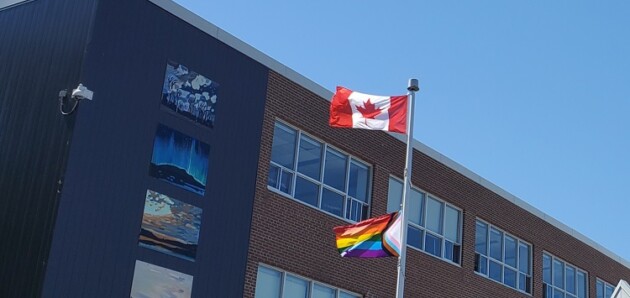 Progress pride flag raised at TLDSB schools